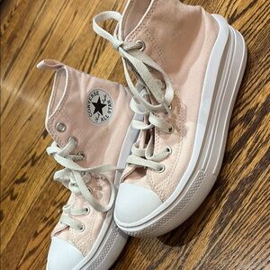 Converse Blush High-Top Sneakers